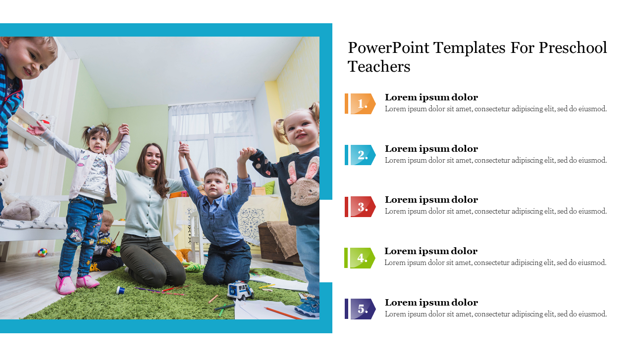 Free PowerPoint Templates For Preschool Teachers